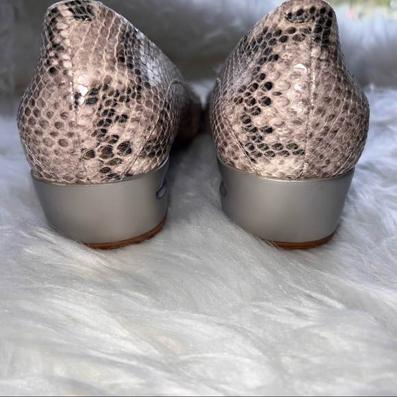 Cole Haan Nike air Leather Python Women’s Size 9 narrow snake print - Picture 16 of 16